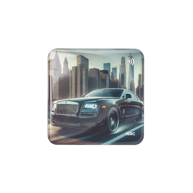 3D-стикер ISBC MIFARE ID "Авто; Королевский променад", арт. 006-59815