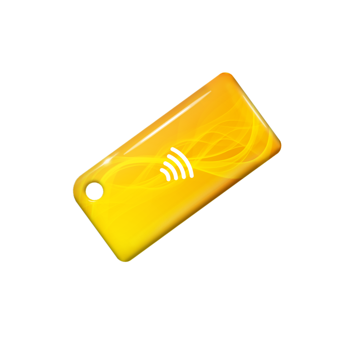 Брелок ISBC EM-Marine + MIFARE Classic 1K "Импульс; Желтый" арт. 121-22376