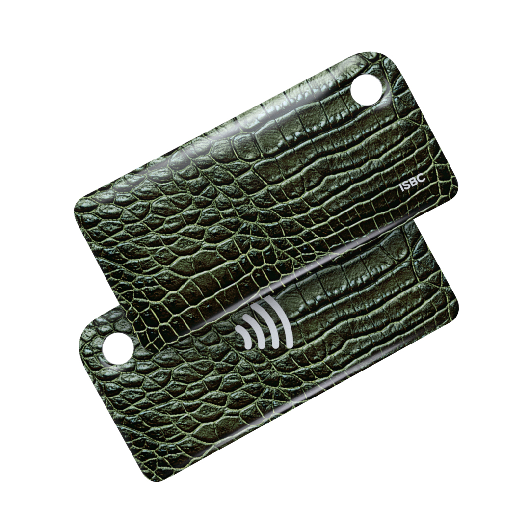 Брелок ISBC MIFARE Classic 1K 7B "Шкурки; Крокодил" арт. 121-57432