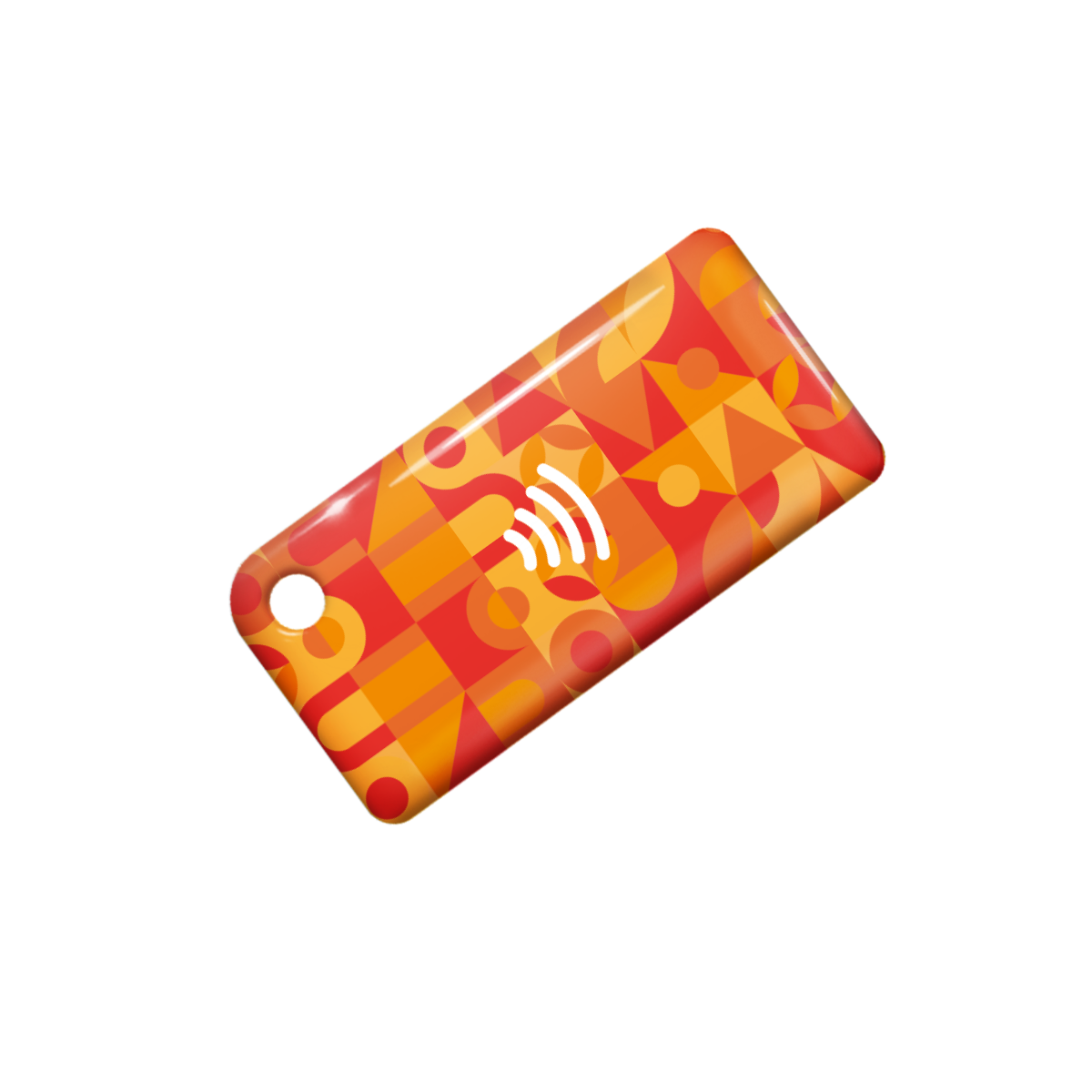 Брелок ISBC MIFARE ID "Паттерн; Оранжевый" арт. 121-22352