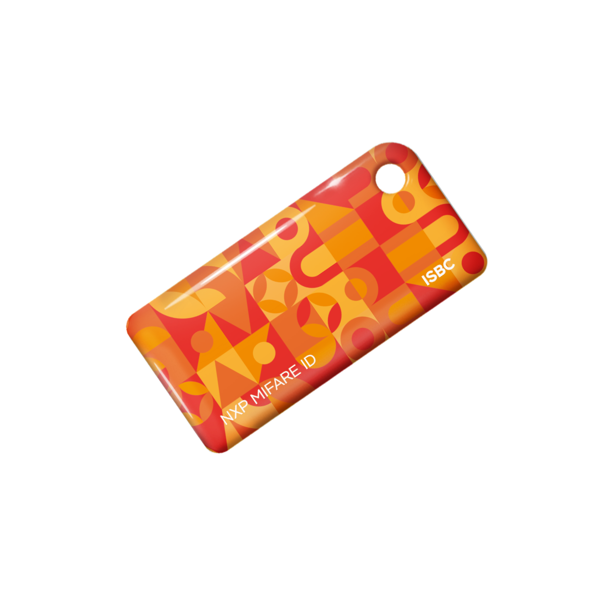 Брелок ISBC MIFARE ID "Паттерн; Оранжевый" арт. 121-22352