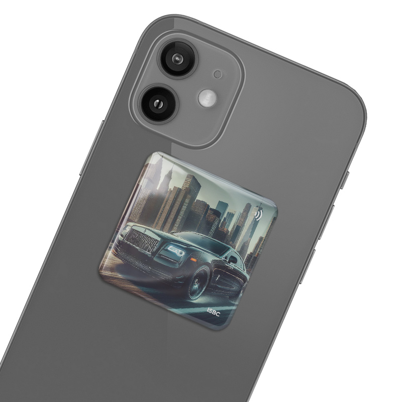 3D-стикер ISBC MIFARE ID "Авто; Королевский променад", арт. 006-59815