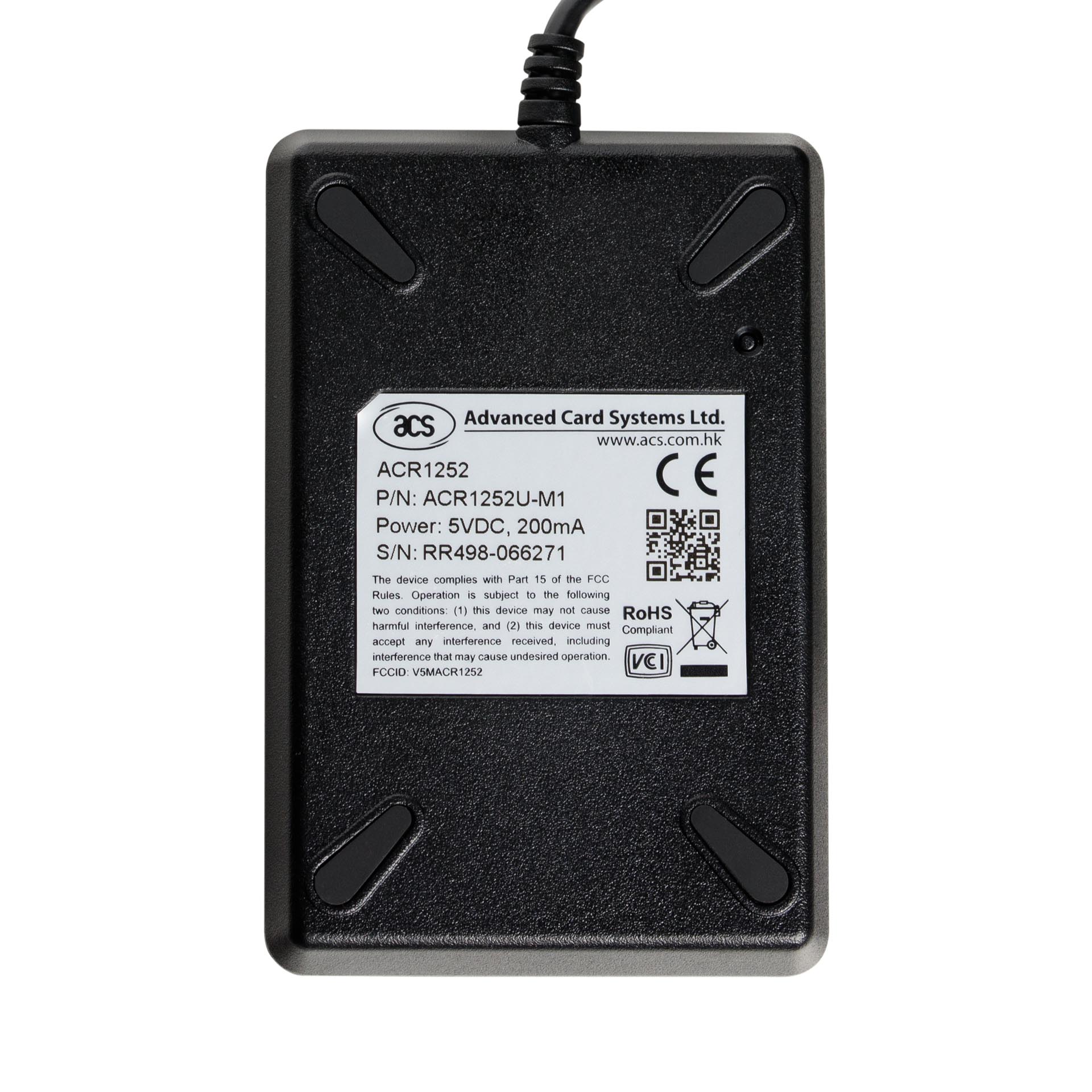 ACS ACR1252U-M1 считыватель с USB, NFC (черный)