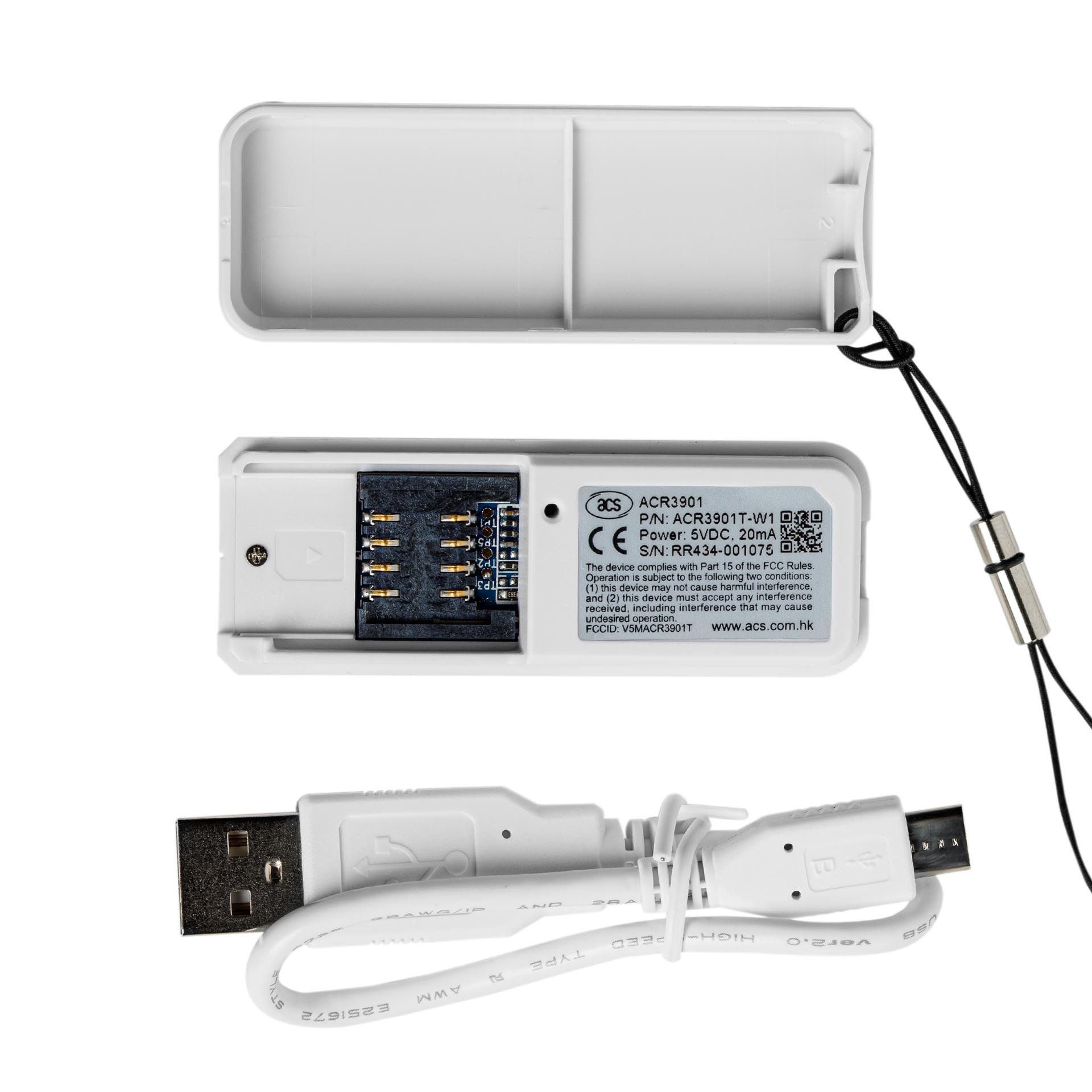 ACS ACR3901T-W1 переносной считыватель SIM-карт
