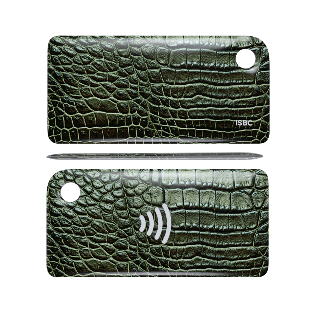 Брелок ISBC MIFARE Classic 1K 7B "Шкурки; Крокодил" арт. 121-57432