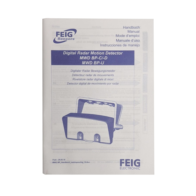FEIG MWD BP детектор движения автомобилей