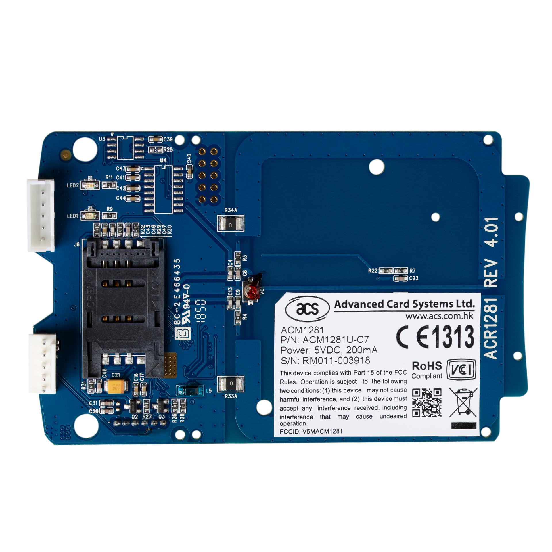 ACS ACM1281U-C7 считыватель встраиваемый – купить