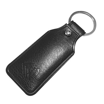 Брелок (чехол) ISBC, кольцо 28 мм, Classic, Черный 