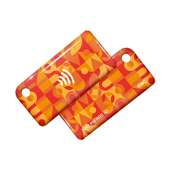 RFID-Брелок ISBC Mifare ID 4 byte nUID (Стандартный макет, 7 цветов)